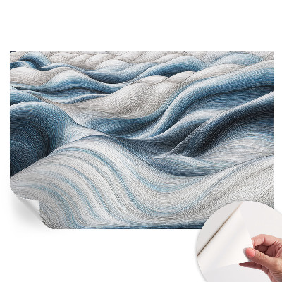 Papier peint photo autocollant Ondulations douces pour chambre