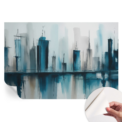 Papier peint autocollant pour le salon paysages urbains