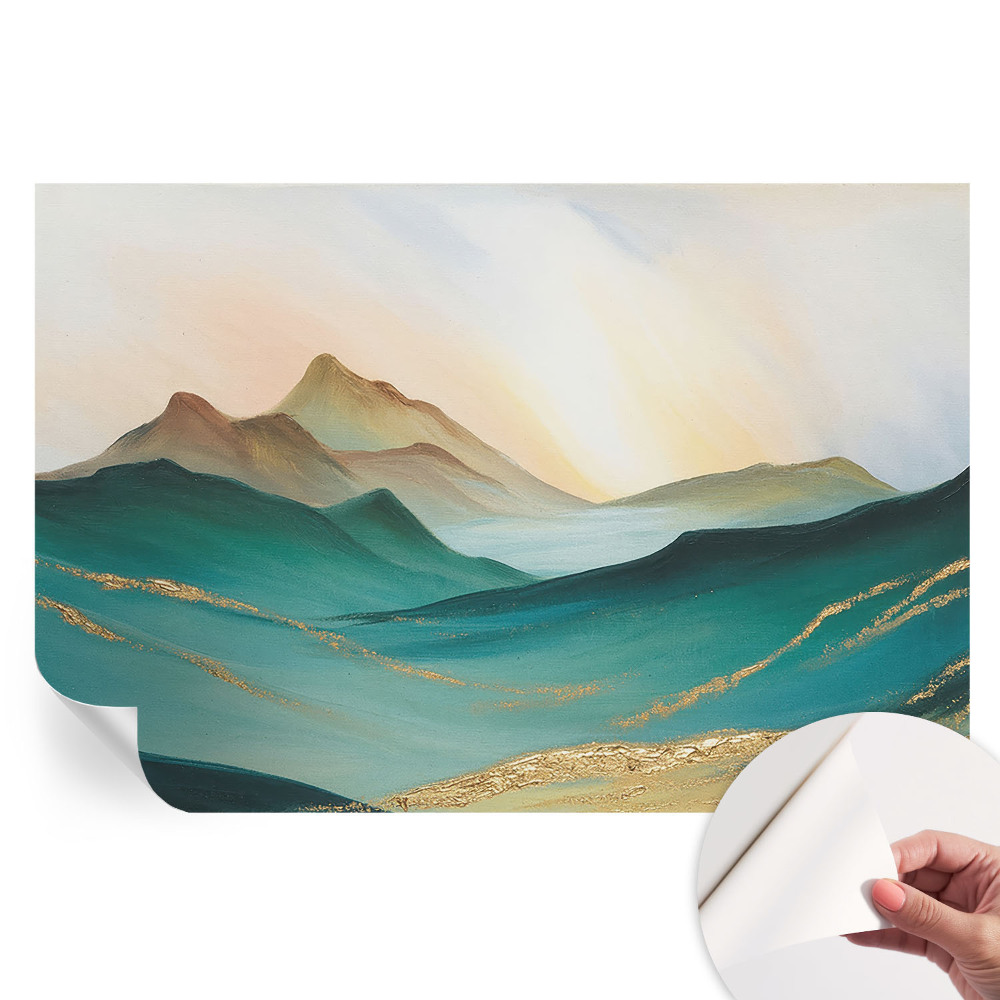 Papier peint photo autocollant Paysage paisible pour chambre