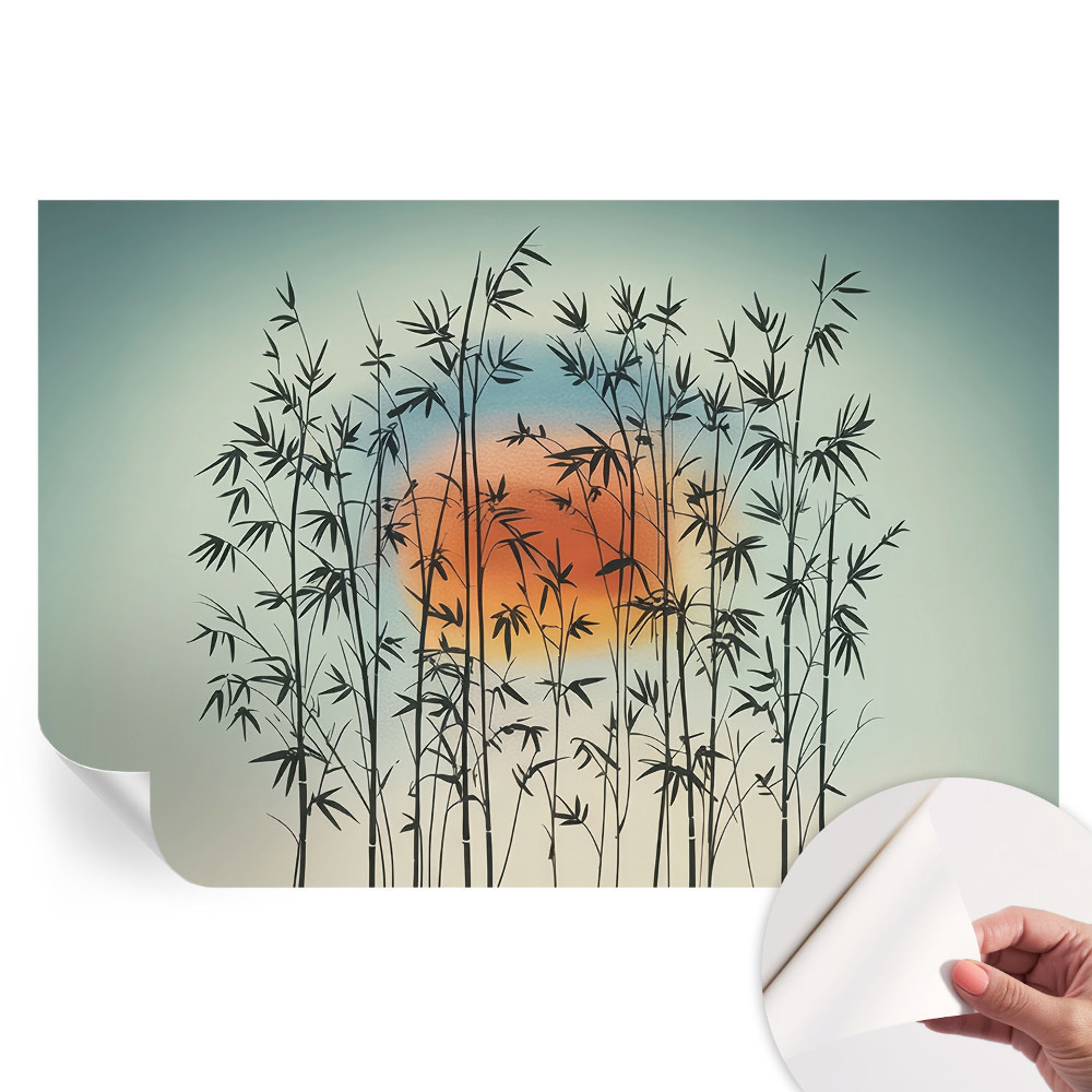 Papier peint autocollant Harmonieux Ouest pour salon