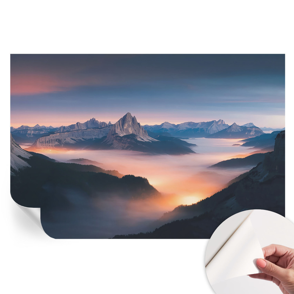 Papier peint photographique autocollant Le soleil levant