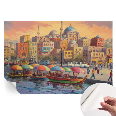 Papier peint autocollant pour le salon Côte urbaine