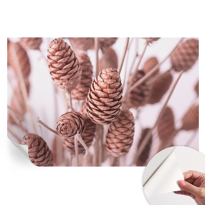 Papier peint photo autocollant pour la chambre Élégance naturelle