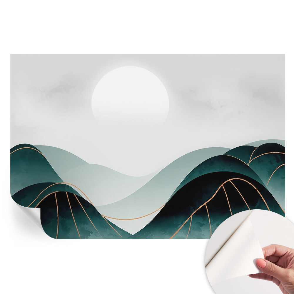 Papier peint photo moderne pour le salon Paix apparente