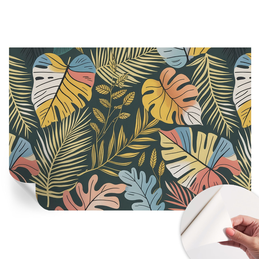 Papier peint photo moderne Énergie tropicale pour salon