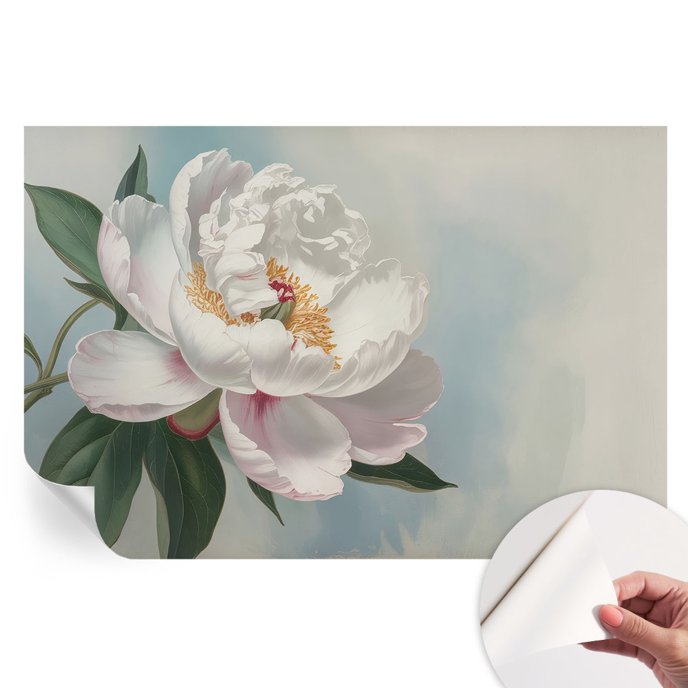 Papier peint photographique autocollant Magnifique pivoine