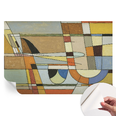 Papier peint photo autocollant Harmonie géométrique pour chambre