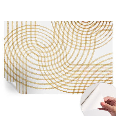 Papier peint photo autocollant Tissages géométriques pour chambre