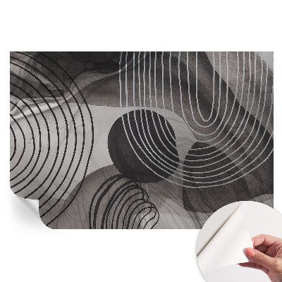 Papier peint autocollant Harmonie des formes pour le salon