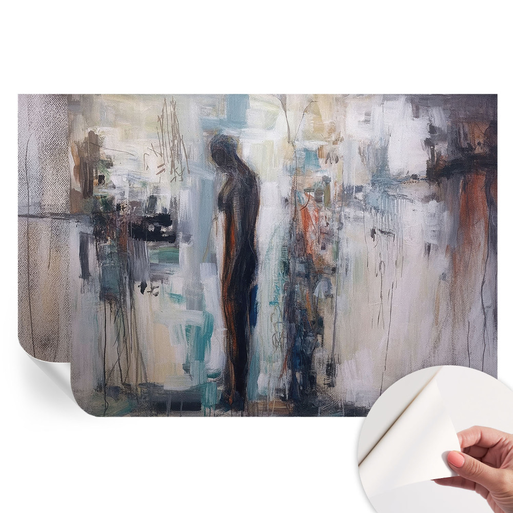 Papier peint photographique autocollant Figure mystérieuse