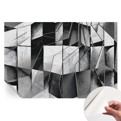 Papier peint photo moderne pour le salon Abstraction géométrique