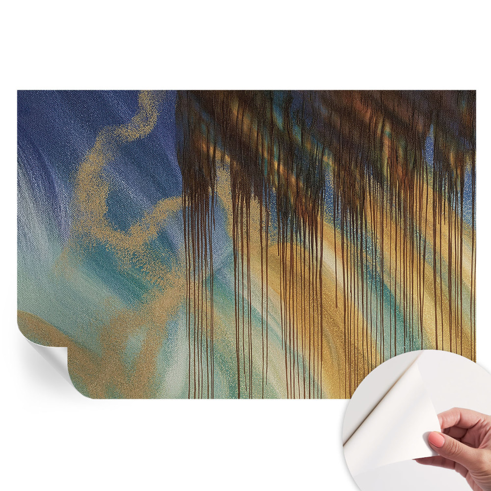 Fresque murale autocollante Composition abstraite