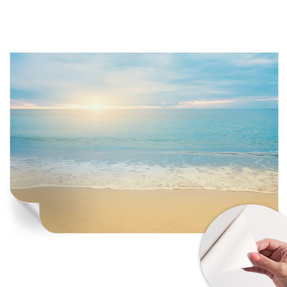 Papier peint photo autocollant pour la chambre Lever du soleil