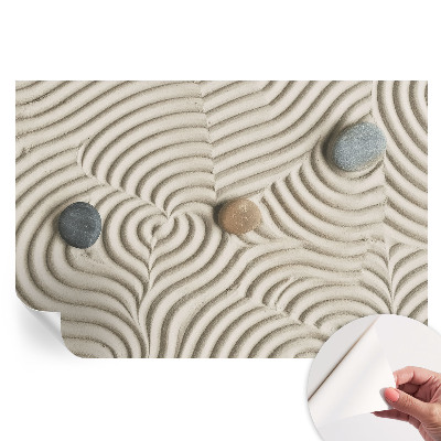 Papier peint autocollant Vagues harmonieuses pour salon