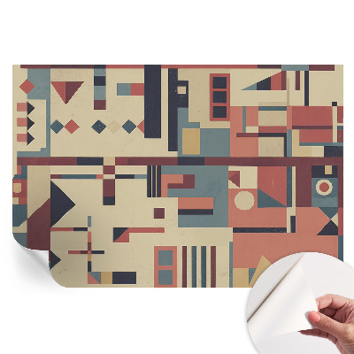 Papier peint autocollant pour le salon Composition abstraite