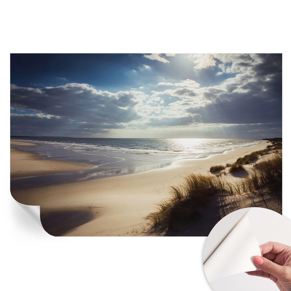 Papier peint photo moderne Rivage radieux pour salon