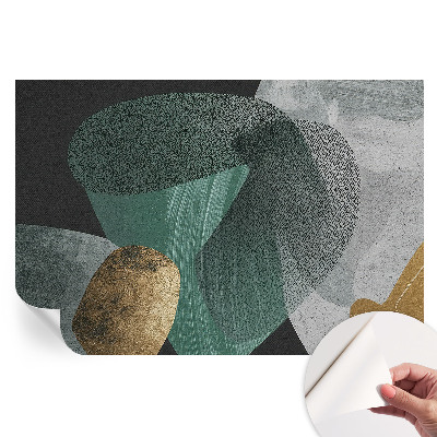 Papier peint photo moderne pour le salon Géométrie abstraite