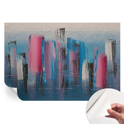 Papier peint photographique autocollant rayures abstraites