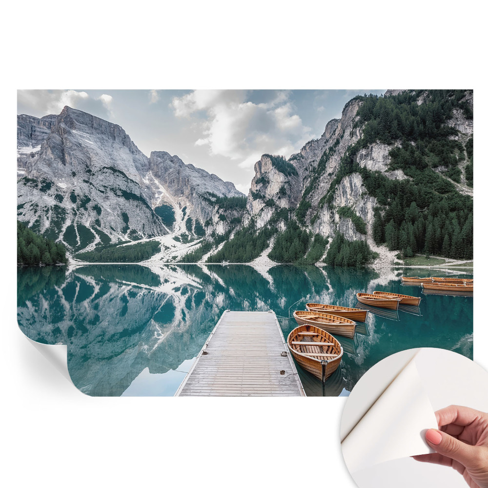 Papier peint photographique autocollant Panorama montagneux