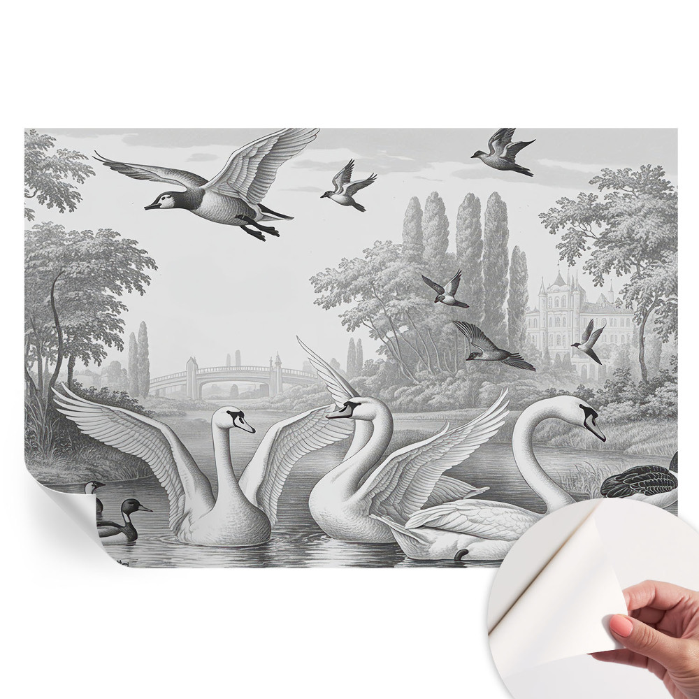 Papier peint photo autocollant pour la chambre Paysage classique