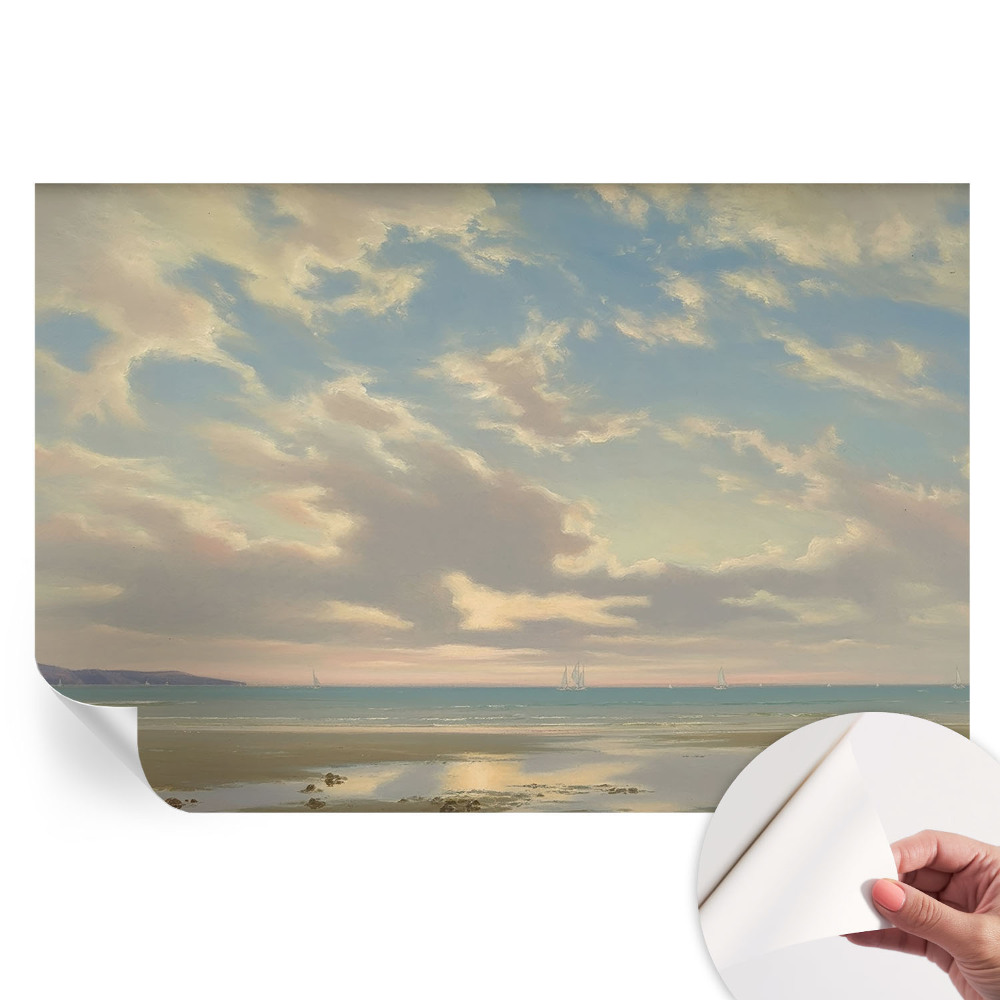 Papier peint autocollant pour le salon Une rive tranquille
