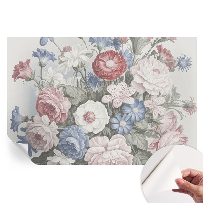 Papier peint photographique autocollant Bouquet coloré