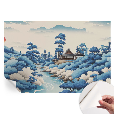 Papier peint autocollant pour le salon Nature paisible