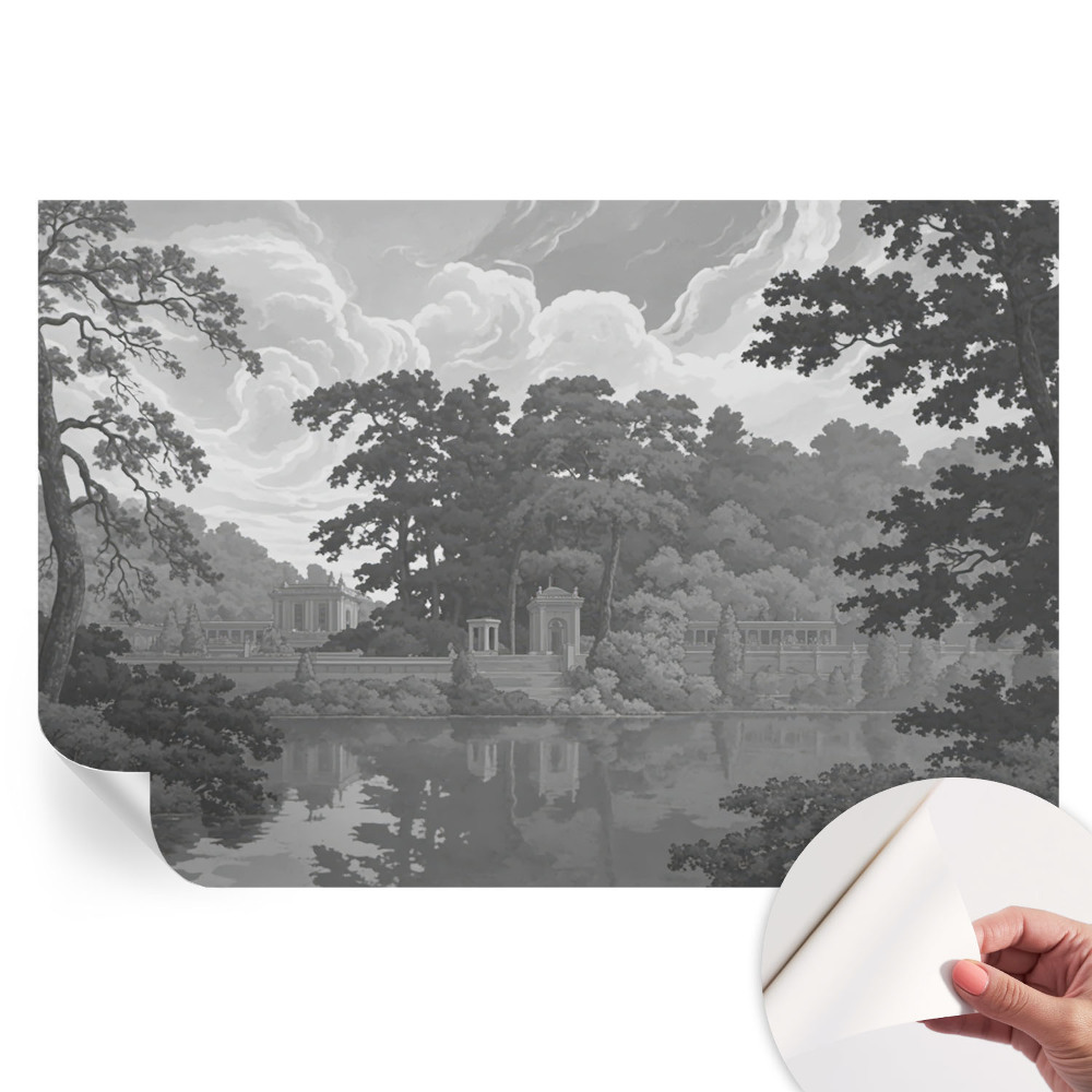 Papier peint photo paysage naturel pour salon