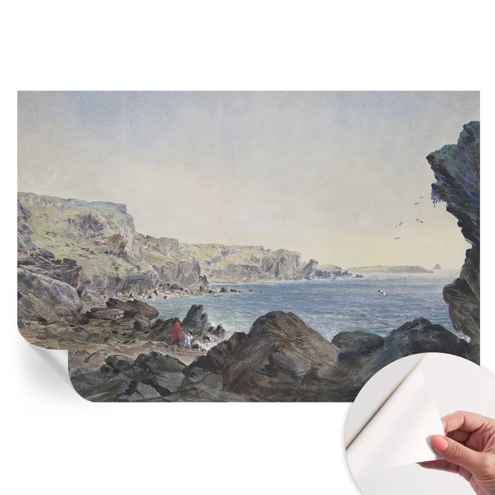 Papier peint photo moderne pour salon Une côte tranquille