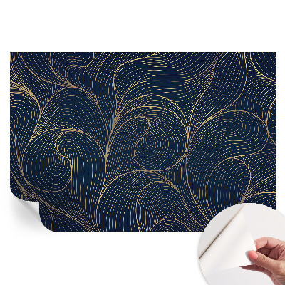 Papier peint photographique autocollant Motif ondulé