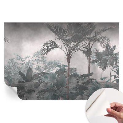 Papier peint photo moderne Nature exotique pour le salon