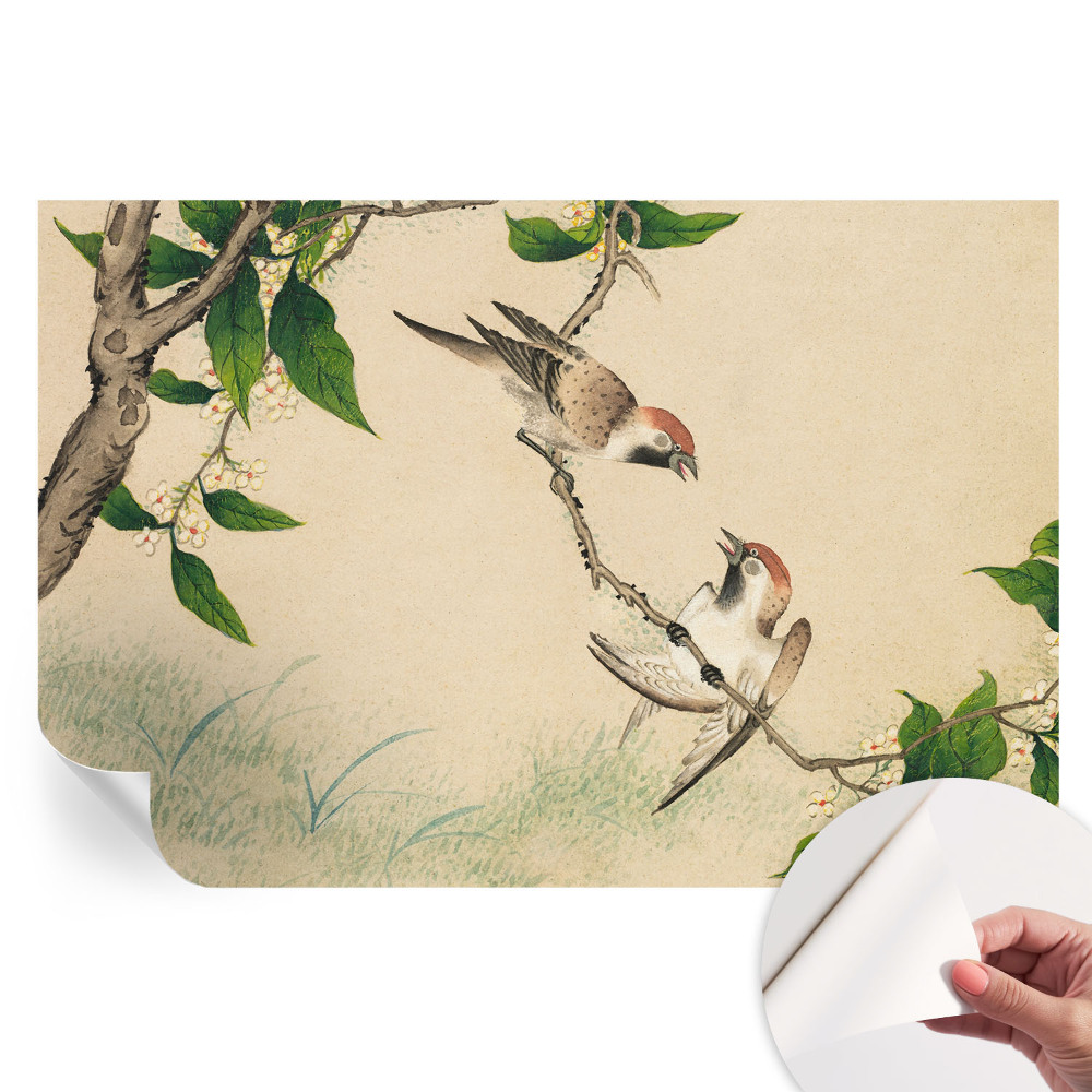 Papier peint photo autocollant Duo classique