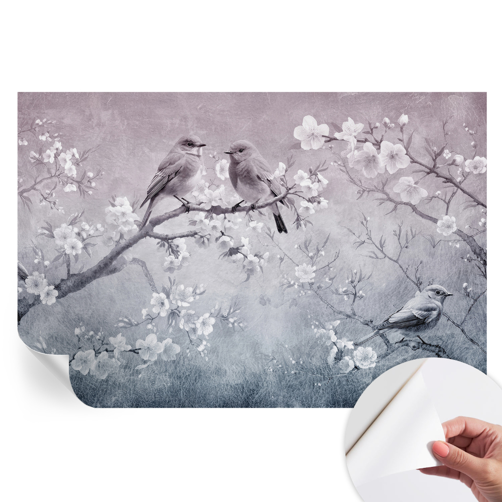 Papier peint photo autocollant pour la chambre Nature subtile
