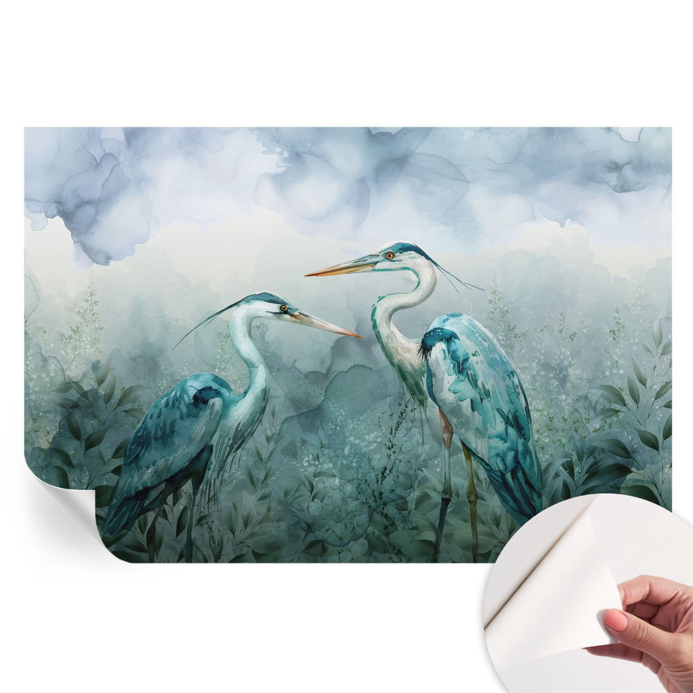 Papier peint photo moderne Oiseaux de la nature pour salon