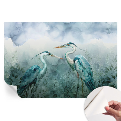 Papier peint photo moderne Oiseaux de la nature pour salon