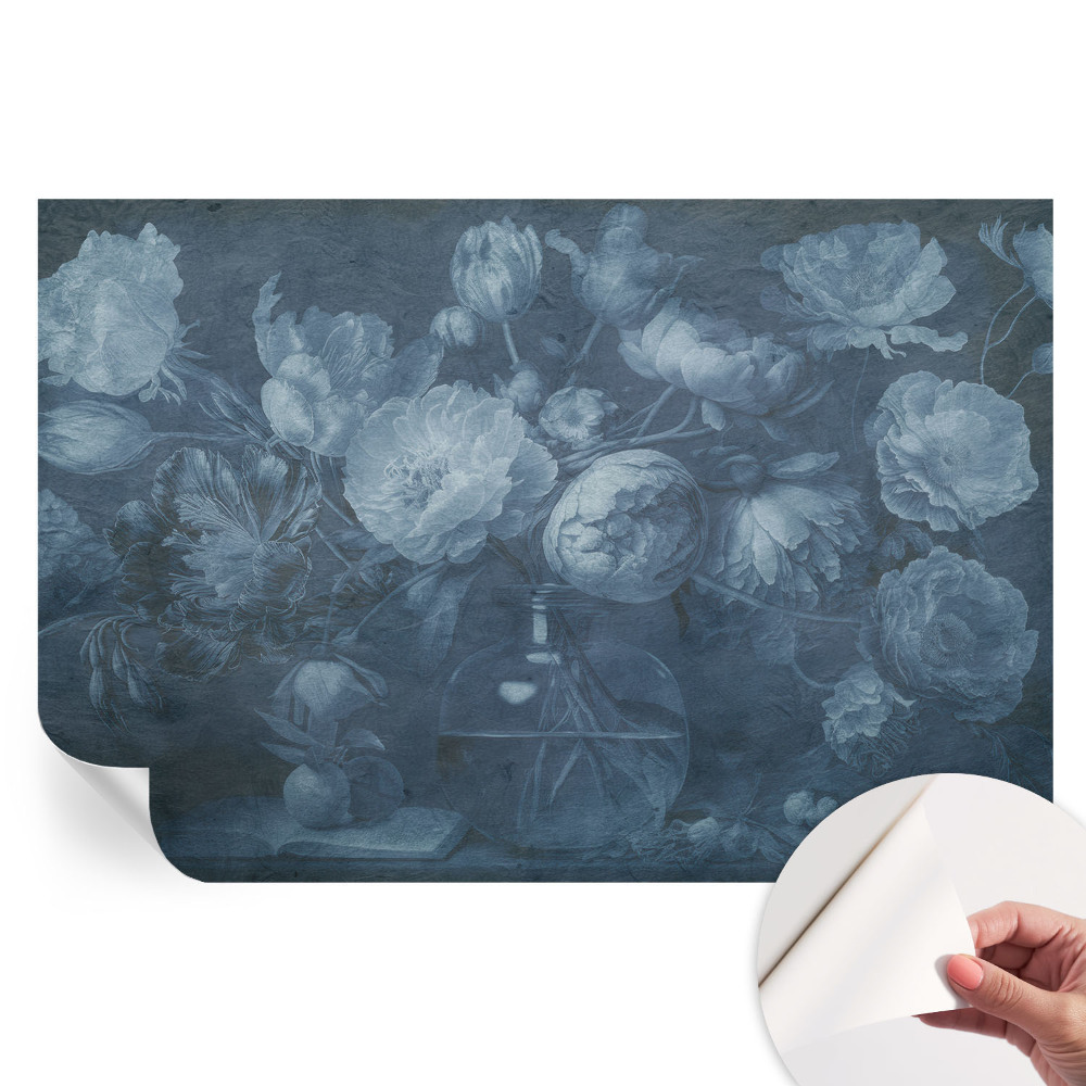 Papier peint photo autocollant composition florale