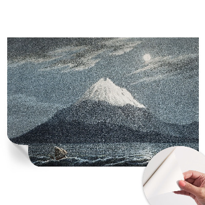 Papier peint photo autocollant pour la chambre Nuit au clair de lune