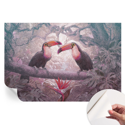 Papier peint photo autocollant Couple exotique pour chambre