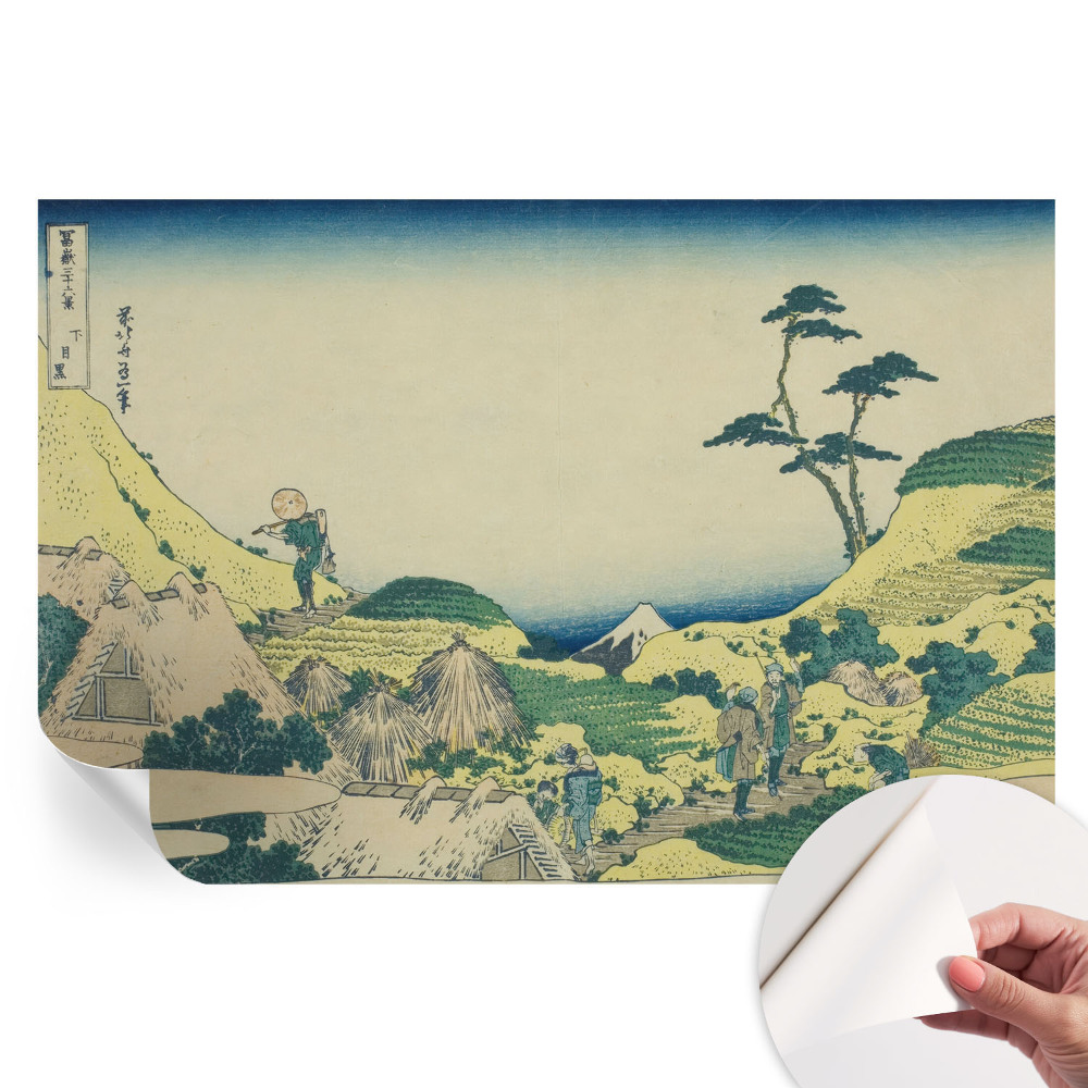 Papier peint photo autocollant pour la chambre paysage rural