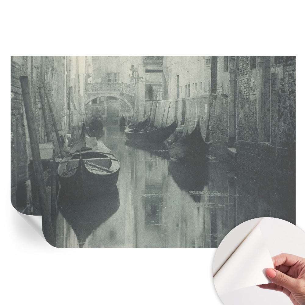 Papier peint autocollant Vieux canal pour salon