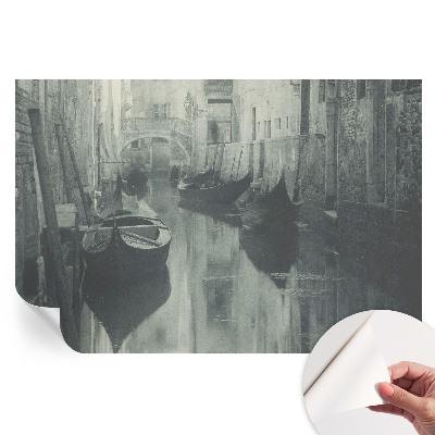 Papier peint autocollant Vieux canal pour salon