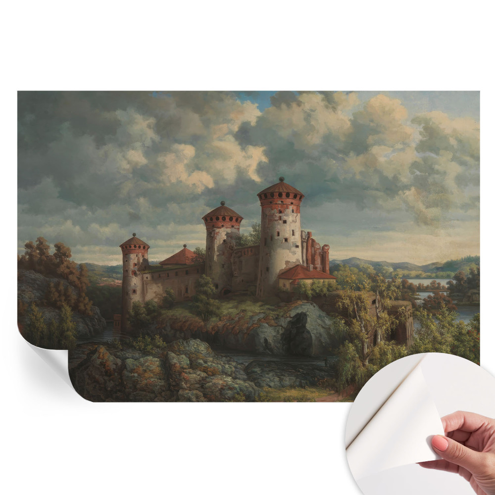 Papier peint photo autocollant paysage romantique pour chambre