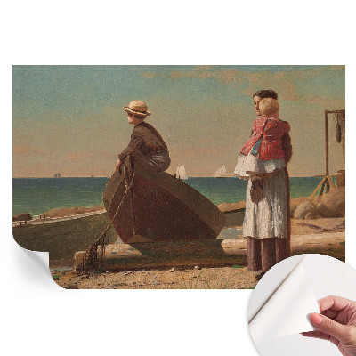 Papier peint photo autocollant scène de bord de mer