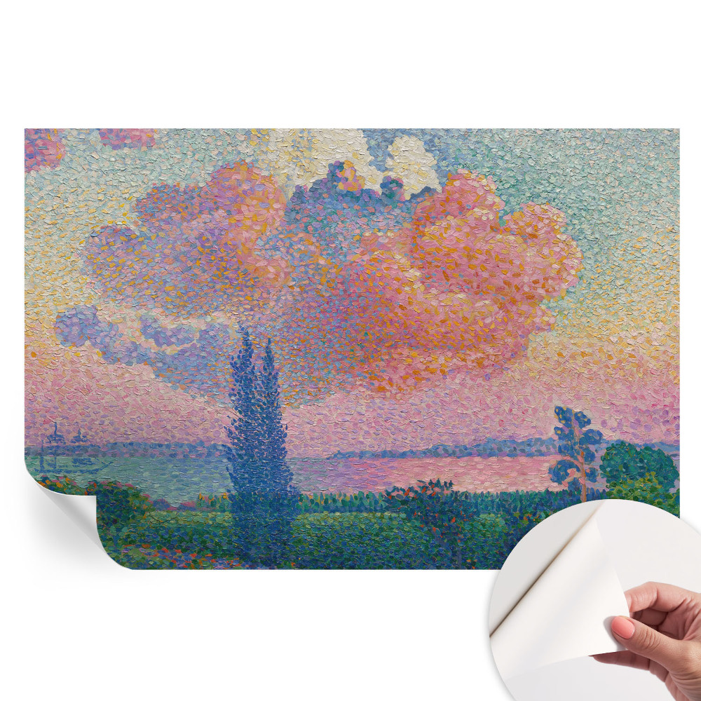 Papier peint photo autocollant pour la chambre paysage coloré