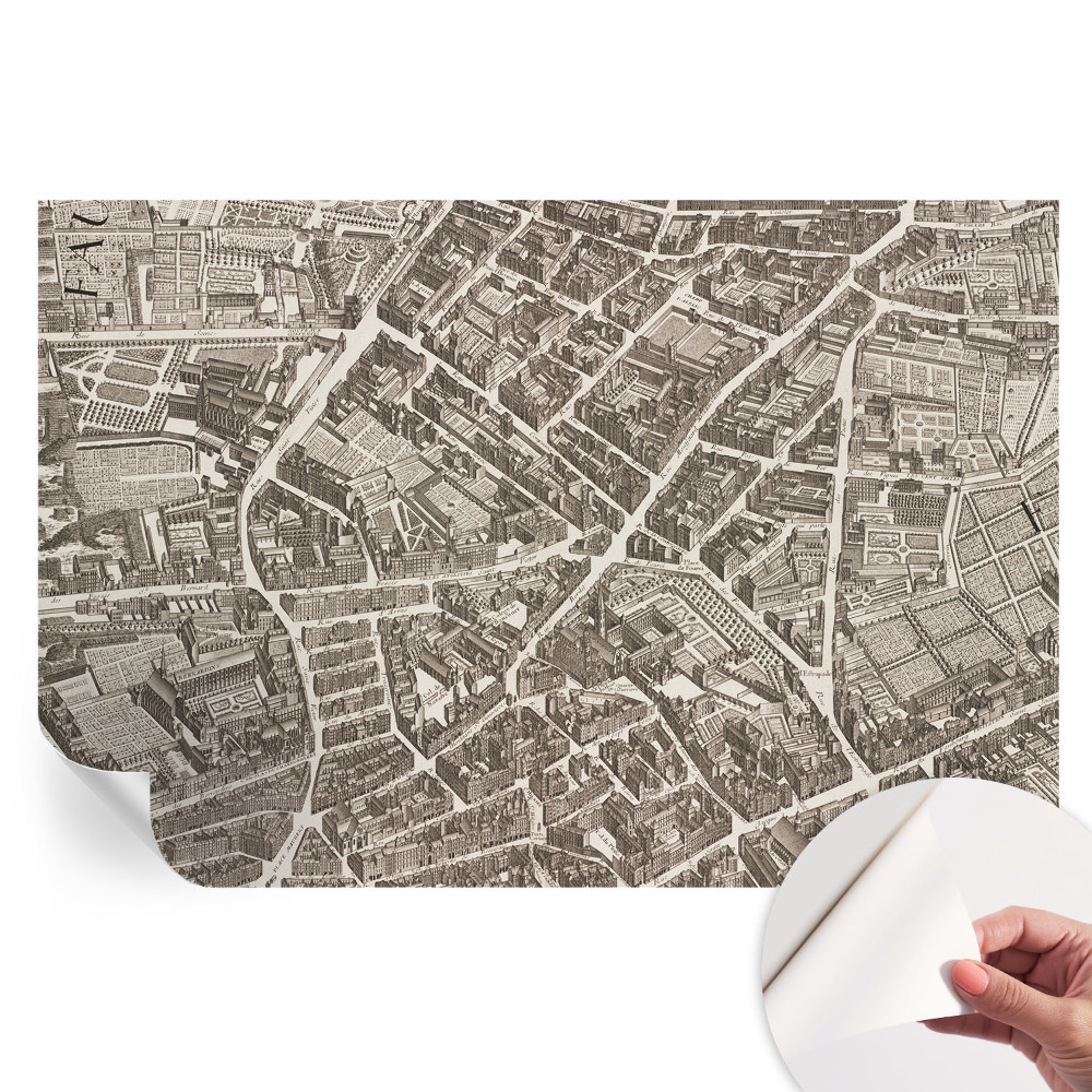 Papier peint photographique autocollant Labyrinthe urbain