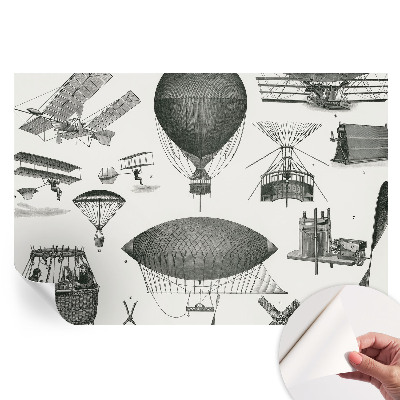 Papier peint photo moderne pour le salon Histoire de l'aviation