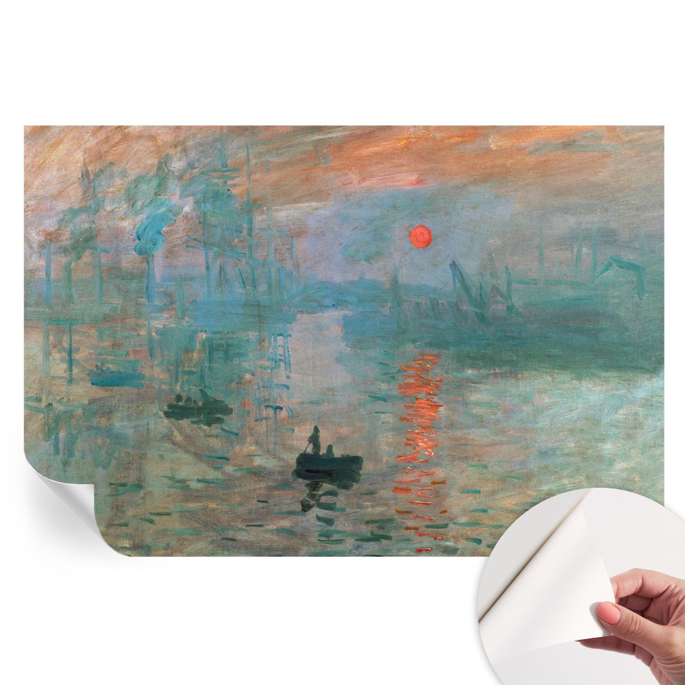 Papier peint autocollant paysage portuaire pour salon