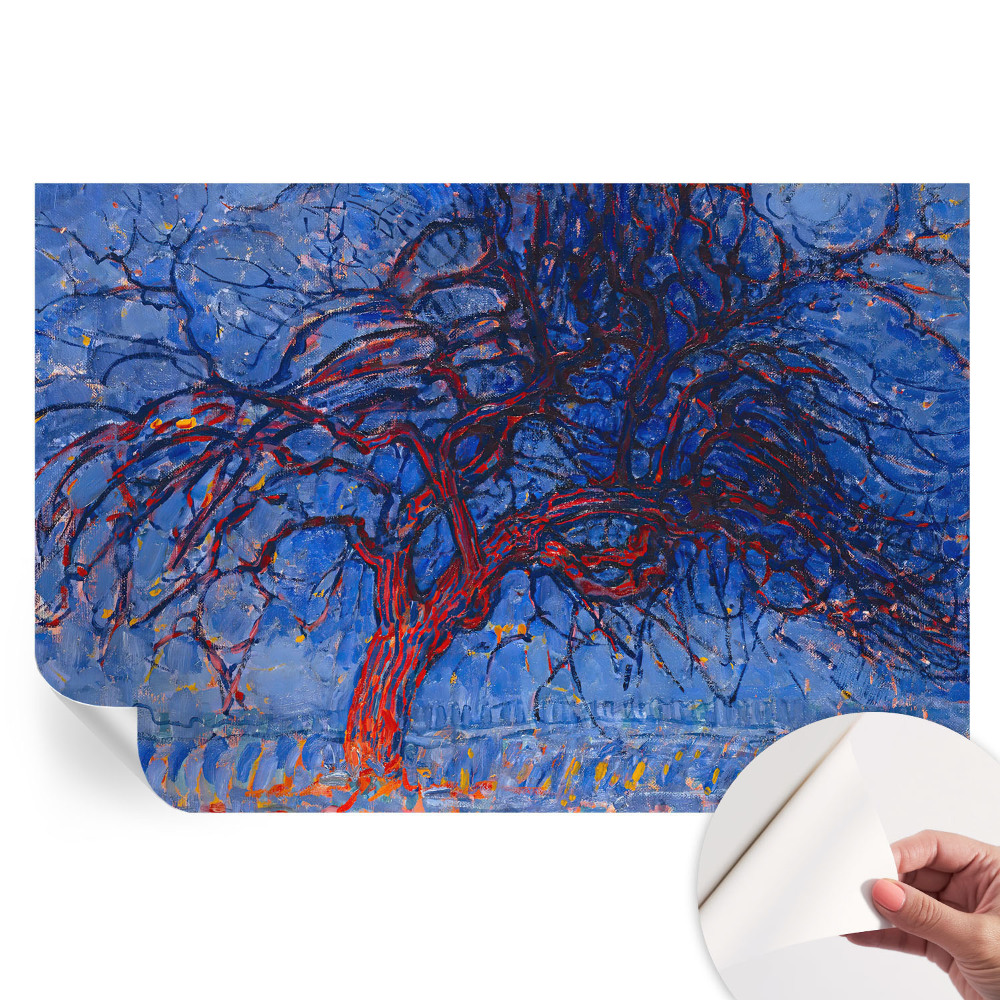 Papier peint autocollant Arbre flamboyant pour salon