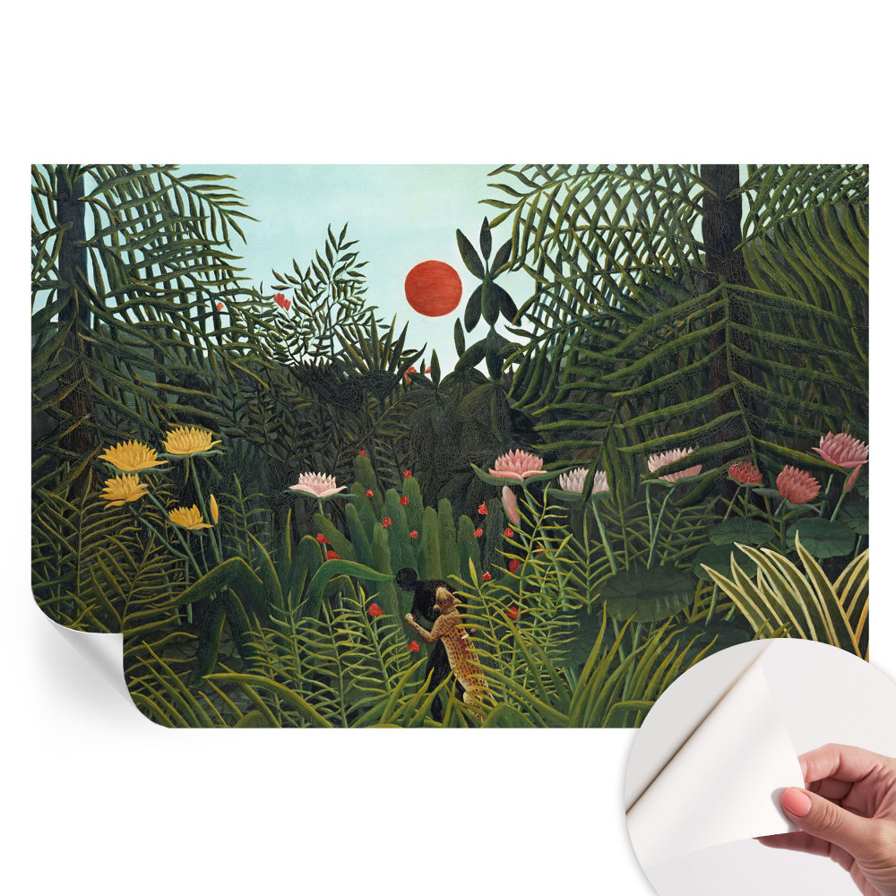 Papier peint photo autocollant pour chambre Paysage exotique