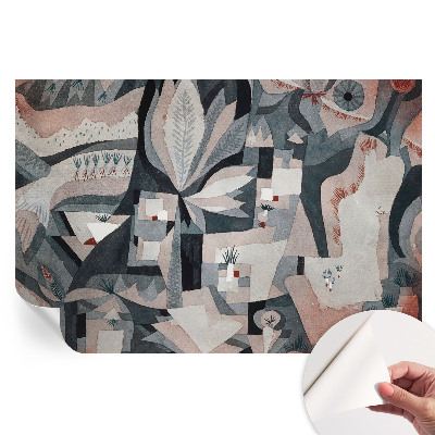 Papier peint autocollant pour le salon Abstraction de la nature